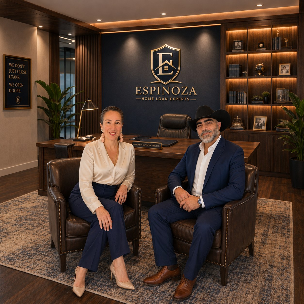 Angel Espinoza y Adriana Szczech, Espinoza Home Loan Experts